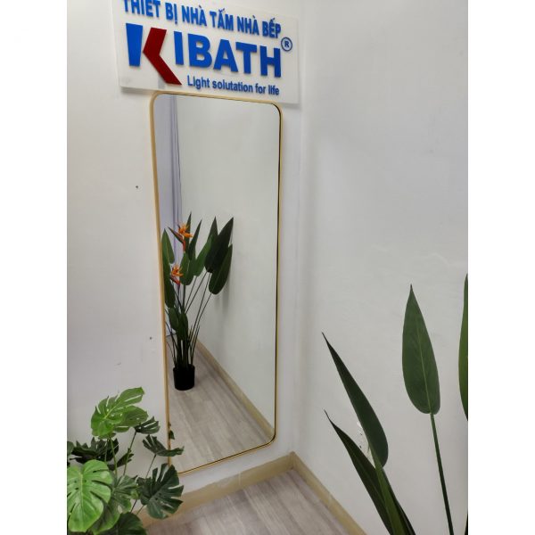 Gương Toàn Thân Kibath Hình Chữ Nhật Khung Hợp Kim Nhôm, KB-238