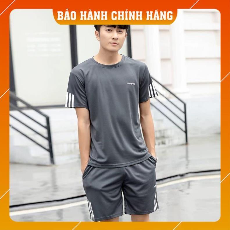 Bộ Thể Thao Nam phối sọc nhiều màu vải thun lưới mè thoáng mát, SÉT ĐỒ ÁO QUẦN ĐÙI LỮNG MẶC , bộ đồ mặc nhà hàn quốc thấm hút mồ hôi