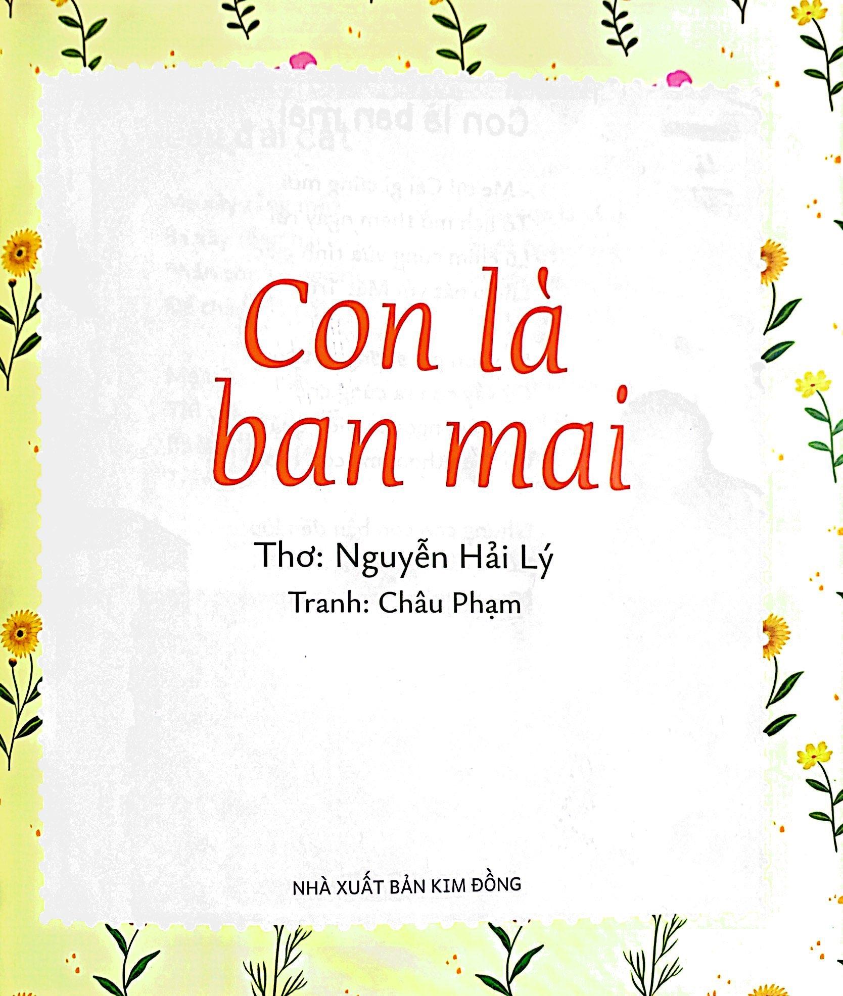 Hình ảnh Con Là Ban Mai