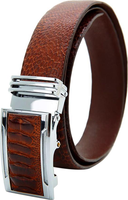 Thắt Lưng Nam Da Đà Điểu Huy Hoàng HT4404 - Nâu Đỏ