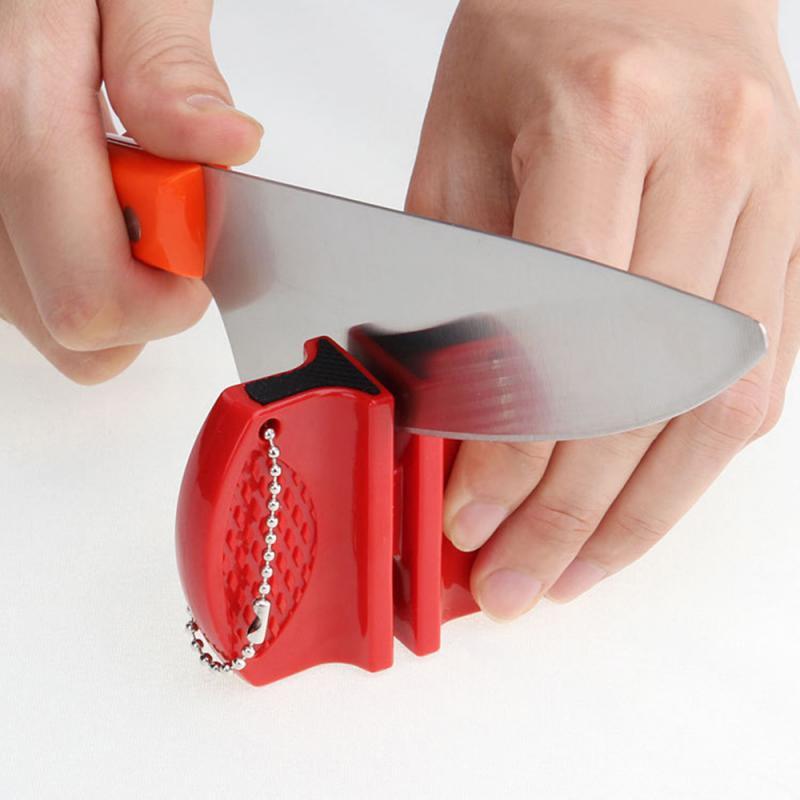 Kitchen Sharpener Safe Knife Blade Grinder Stone Knives Sharpening Tungsten Butterfly Type Household Sharpening Stone