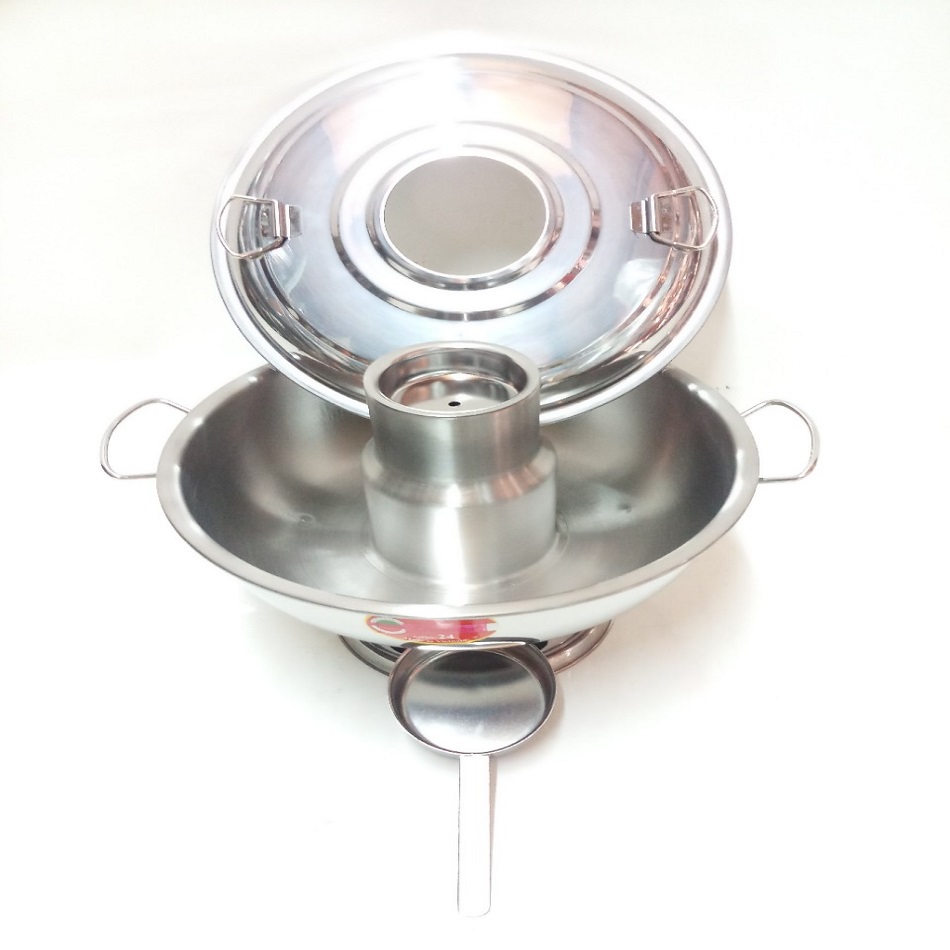 NỒI LẨU THAN(CÙ LAO),CỒN KHÔ INOX CAO CẤP.