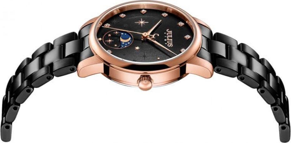 Đồng Hồ Nữ JS-029D Kính Sapphire Julius Star Hàn Quốc