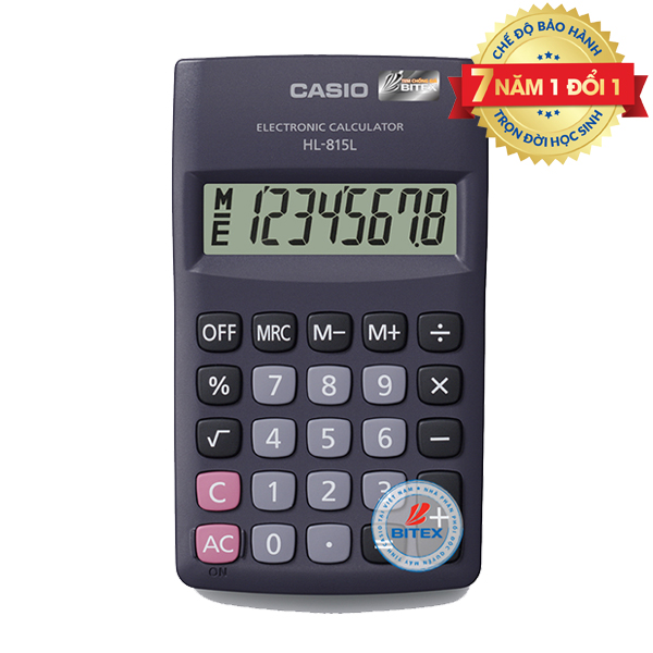 Máy tính Casio HL815L-BK