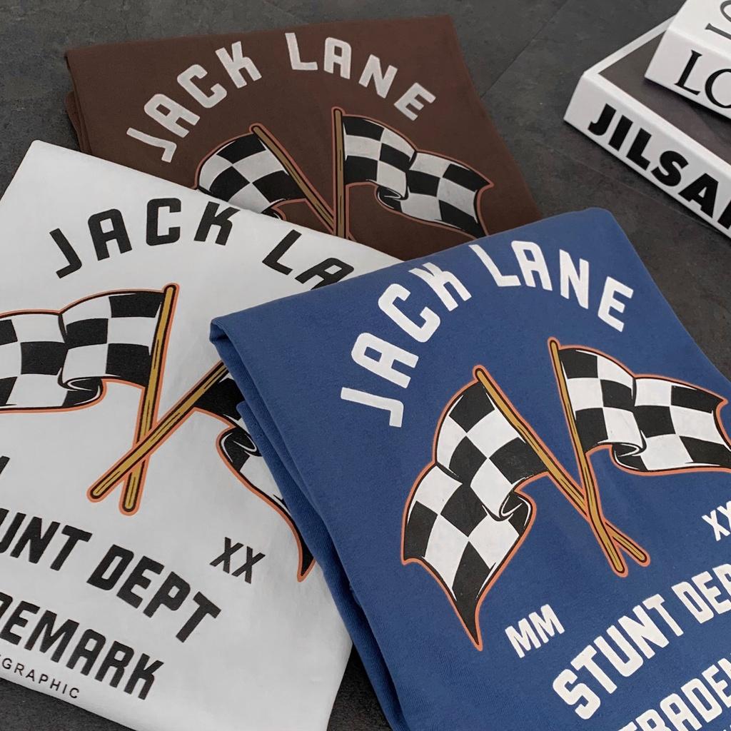 Áo phông oversize JL Stunt Dept, Áo phông form rộng nam nữ JACKLANE