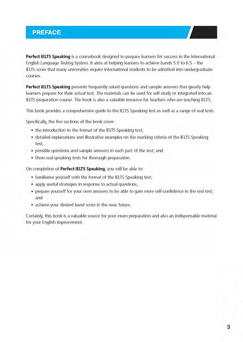 Sách Perfect IELTS Speaking