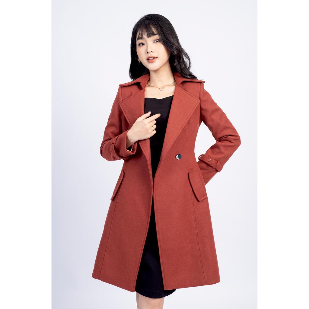 Măng tô dạ, dáng dài MMOutfit M-MT060721010