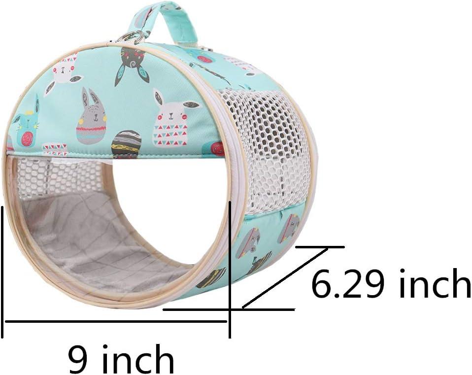 Túi xách tay cầm vận chuyển vật nuôi nhỏ di động Túi xách du lịch cho hamster lợn chinchilla nhím con vẹt nhỏ
