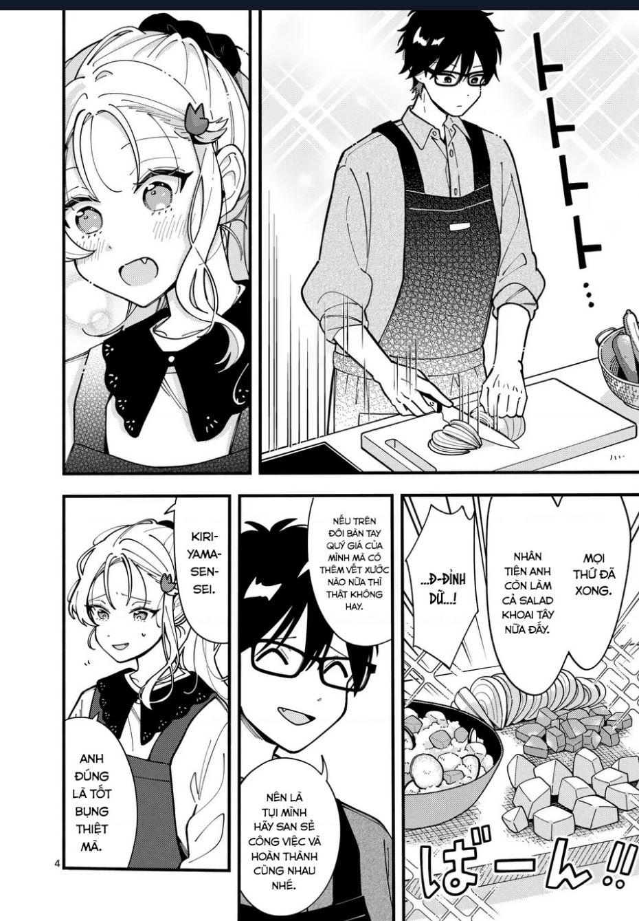 Nàng Sói Trót Phải Lòng Với Mặt Trăng chapter 4 5