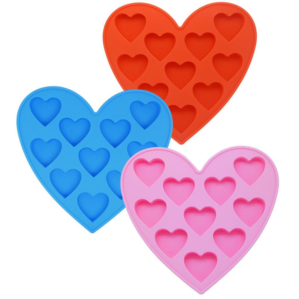 Star Heart Silicone Mould Mold Chocolate Candy Gummy Maker Ice Jelly Tray