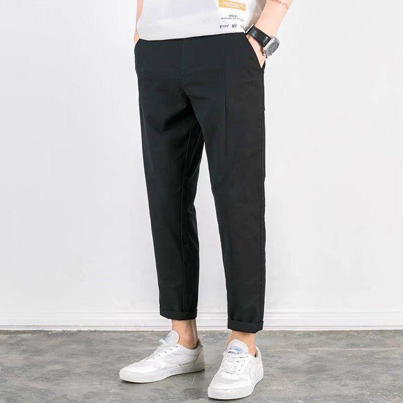 QUẦN KAKI TRƠN BAGGY NAM NỮ ỐNG XUÔNG UNISEX JOGGER XUÔNG TRƠN,Quần nam nữ Quần cullotes trơn basic trơn ống rộng unisex