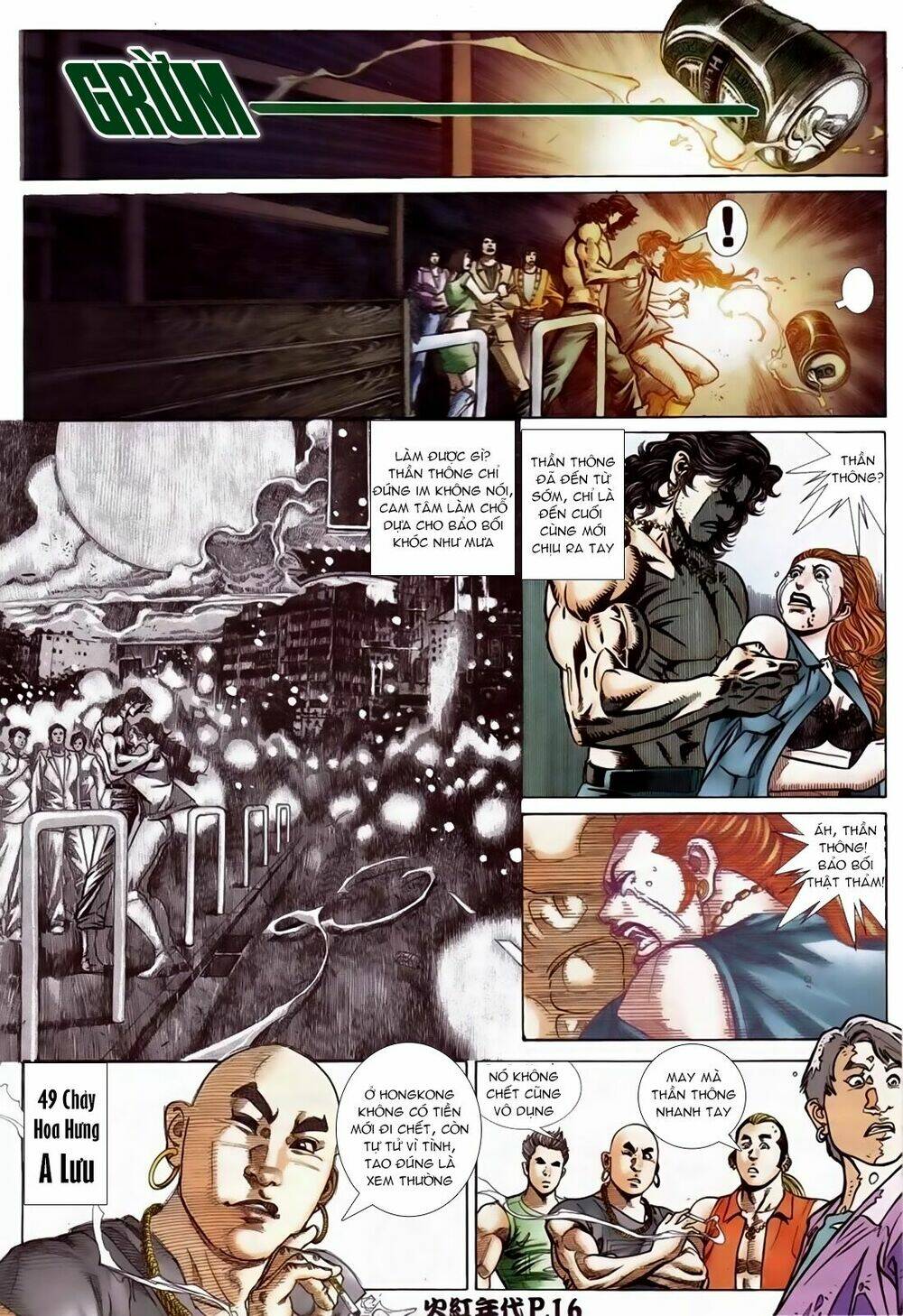 hỏa hồng niên đại hắc cốt đường chapter 92 14