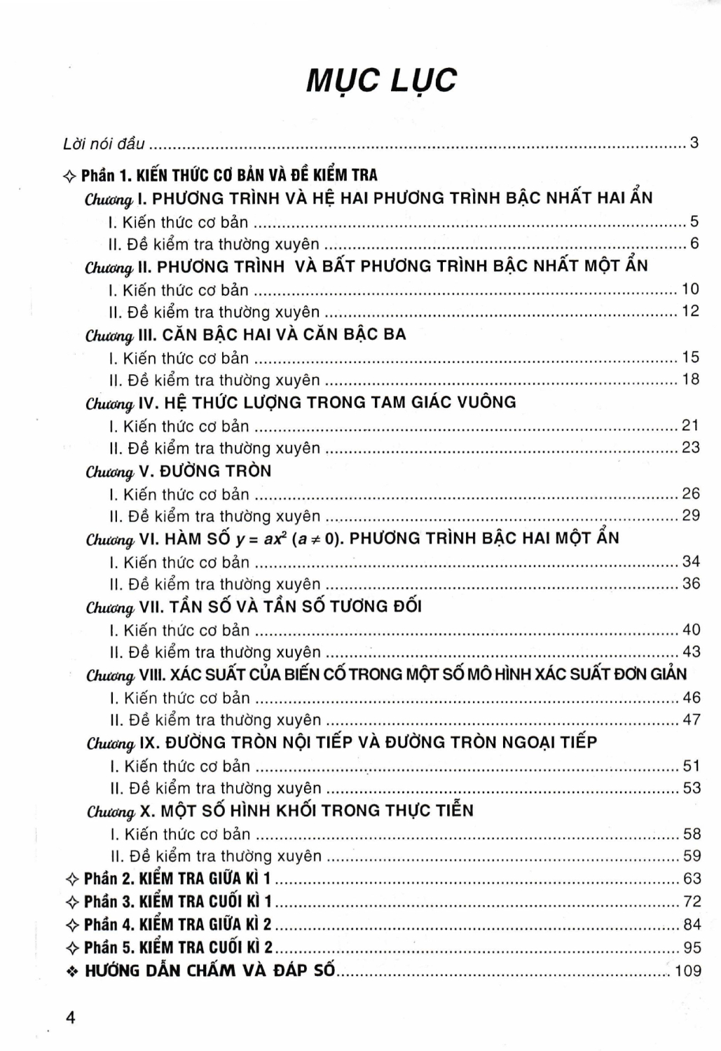 Đề Kiểm Tra Toán 9 (Bám Sát SGK Kết Nối Tri Thức Với Cuộc Sống) - HA