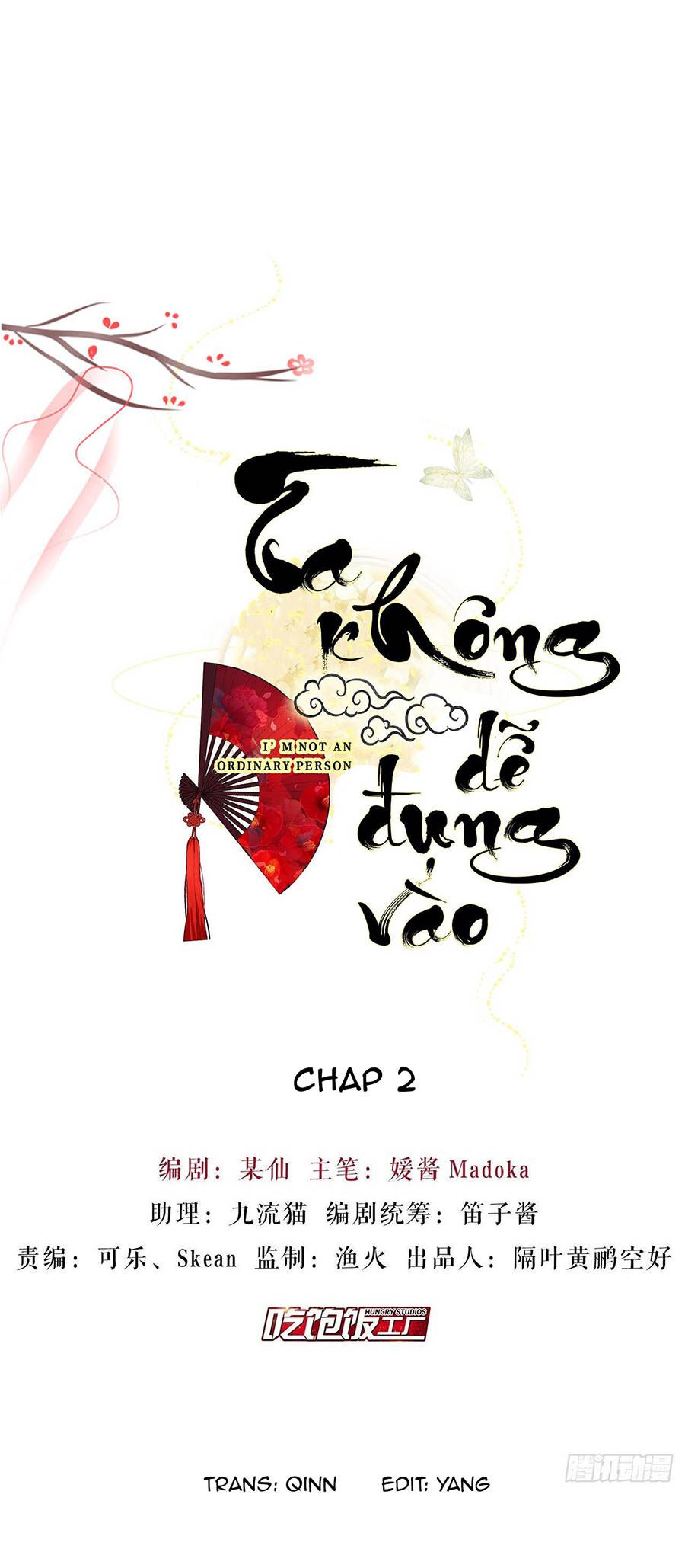 ta không dễ đụng vào chapter 2 2