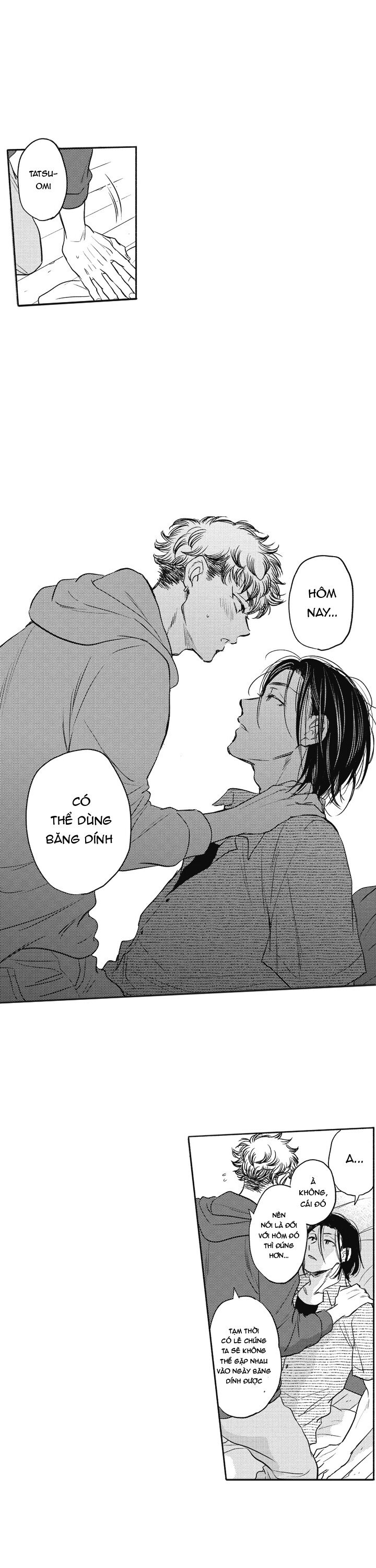 không thể nhúc nhích chapter 13 14