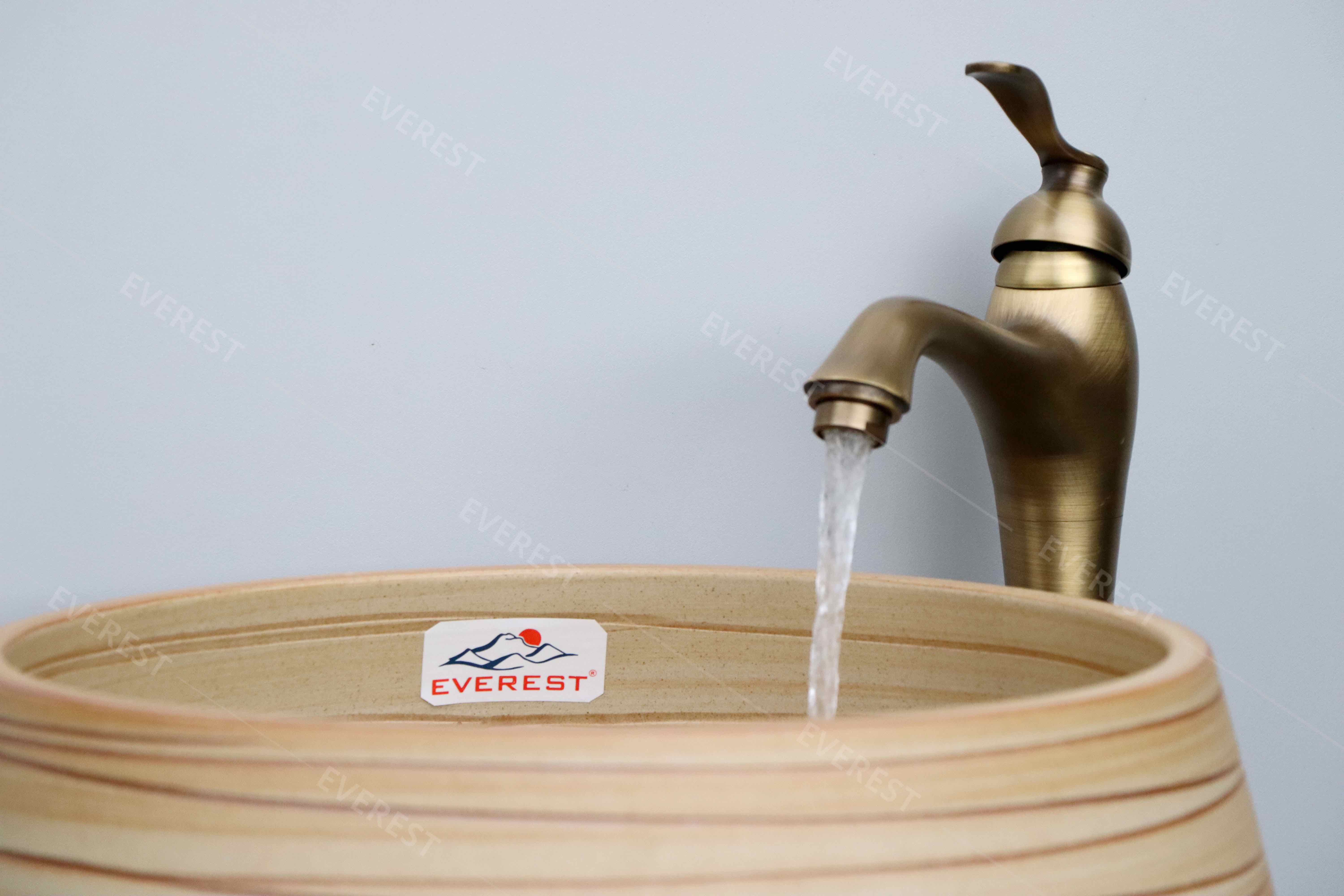 Vòi lavabo bằng đồng EVEREST EV-3002