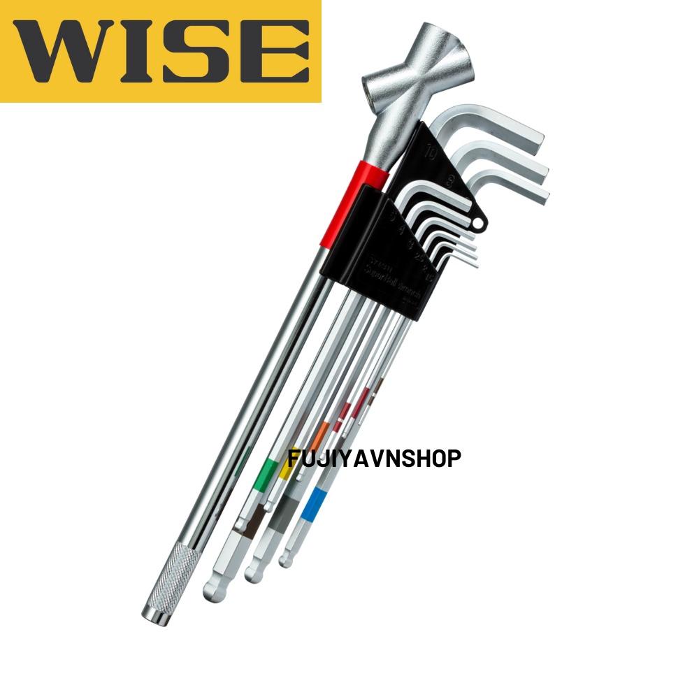 Bộ cờ lê Wise SBL-1000 gồm 9 kích thước