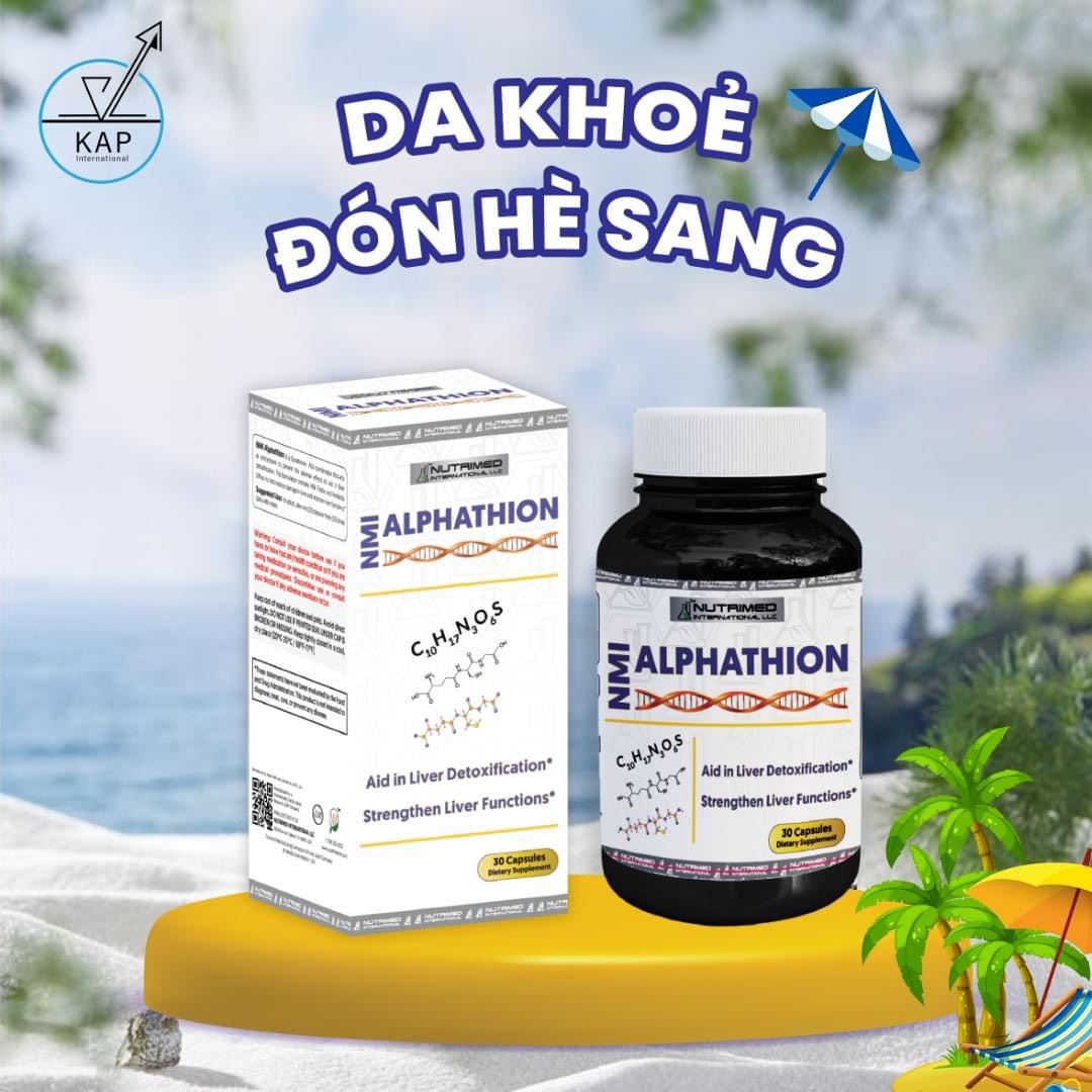 Hỗ Trợ Tăng Cường Chức Năng Gan NMI Alphathion - Hàng Chính Hãng
