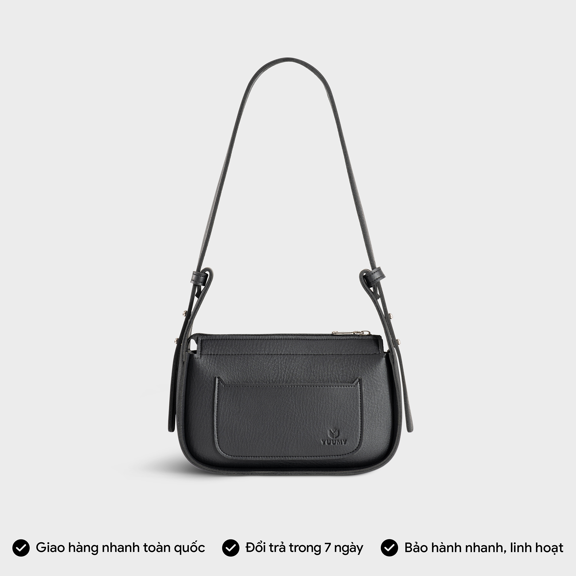 Túi Yuumy ( Thời trang nữ xinh xắn size 22 - Túi đeo vai da Seasand YN224 )