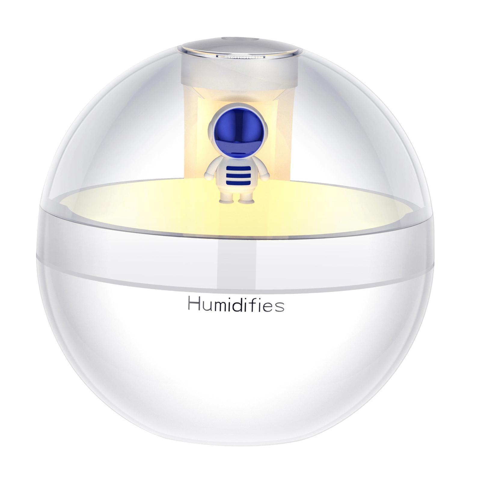 220ml Portable Mist Humidifier USB Professional Auto Shut Off Universal White