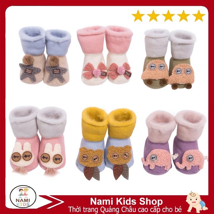 Tất vớ thu đông nhiều hình ngộ nghĩnh đáng yêu cho bé trai và bé gái hàng QCCC