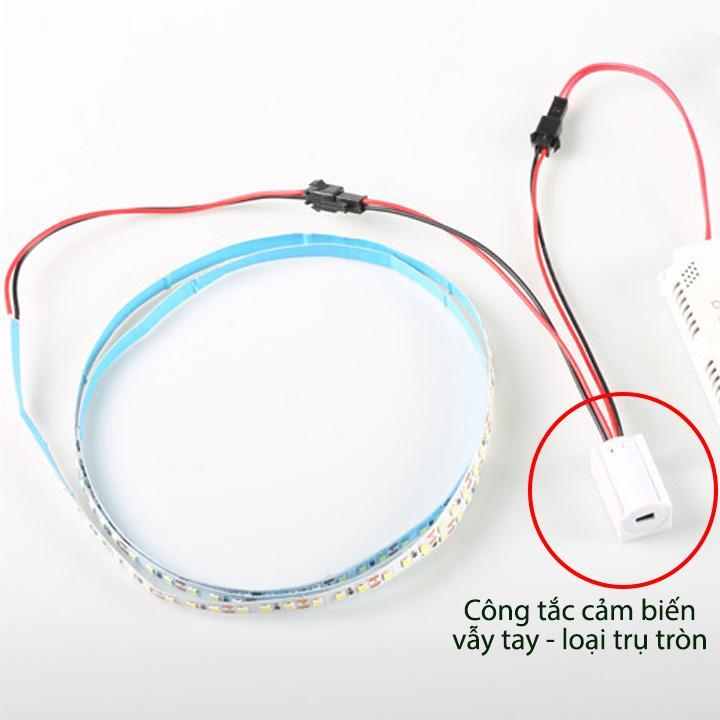 Công tắc cảm biến vẫy tay thông minh 12V-36W, dùng điều kiển đèn led dây có dimmer-điều chỉnh độ sáng