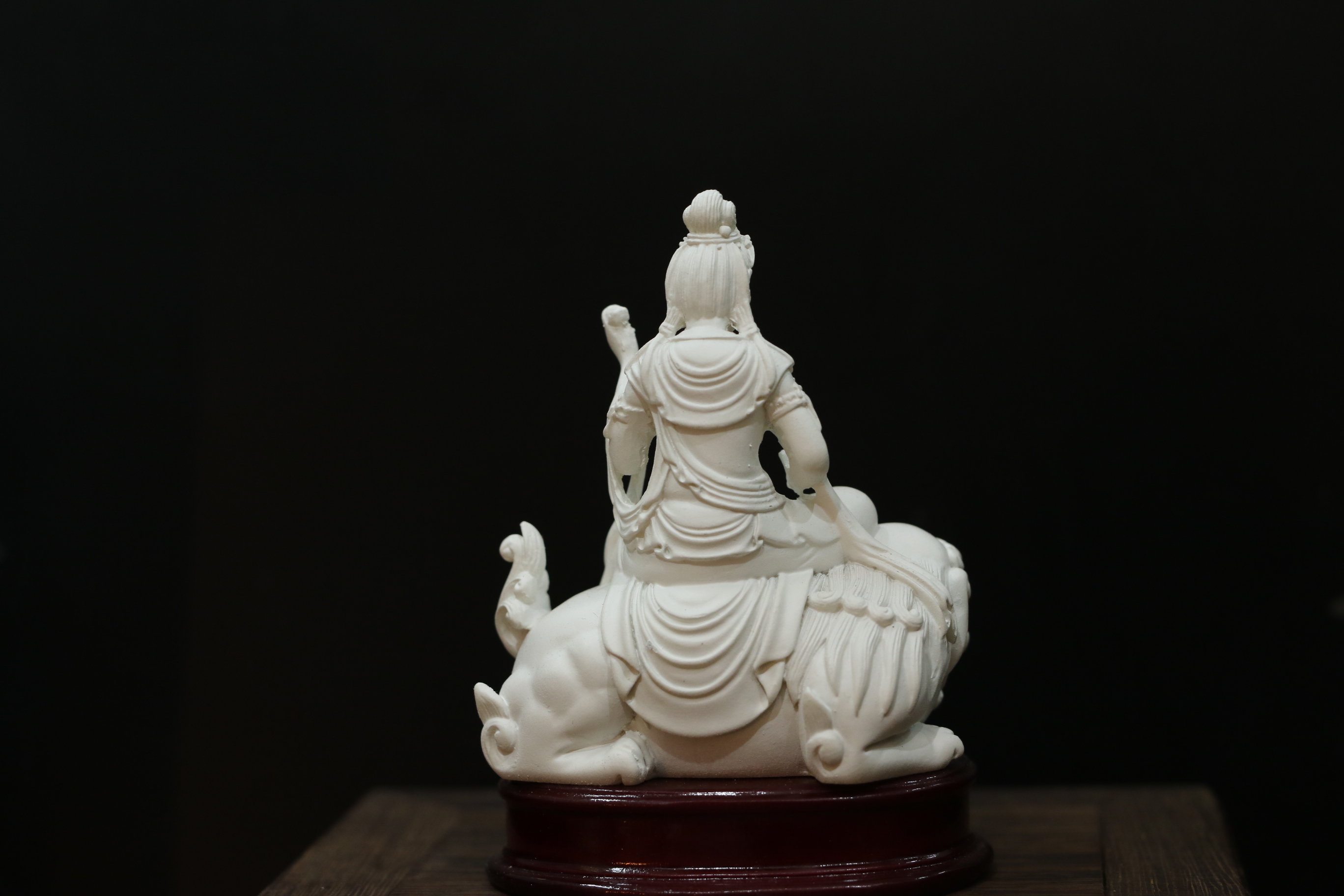 Tượng Đức Phổ Hiền và Văn Thù Bồ Tát -Mẫu 02