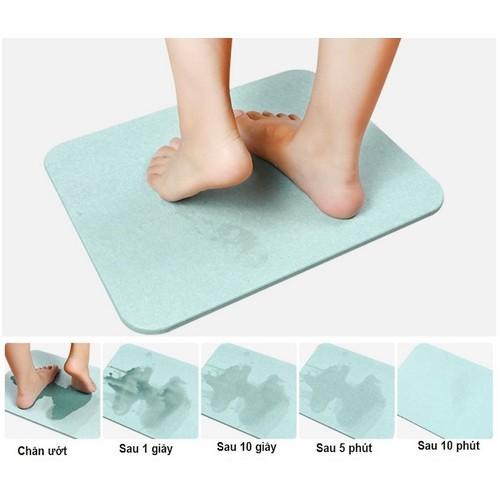 Thảm cứng siêu thấm Nhật Bản loại lớn 40x60cm