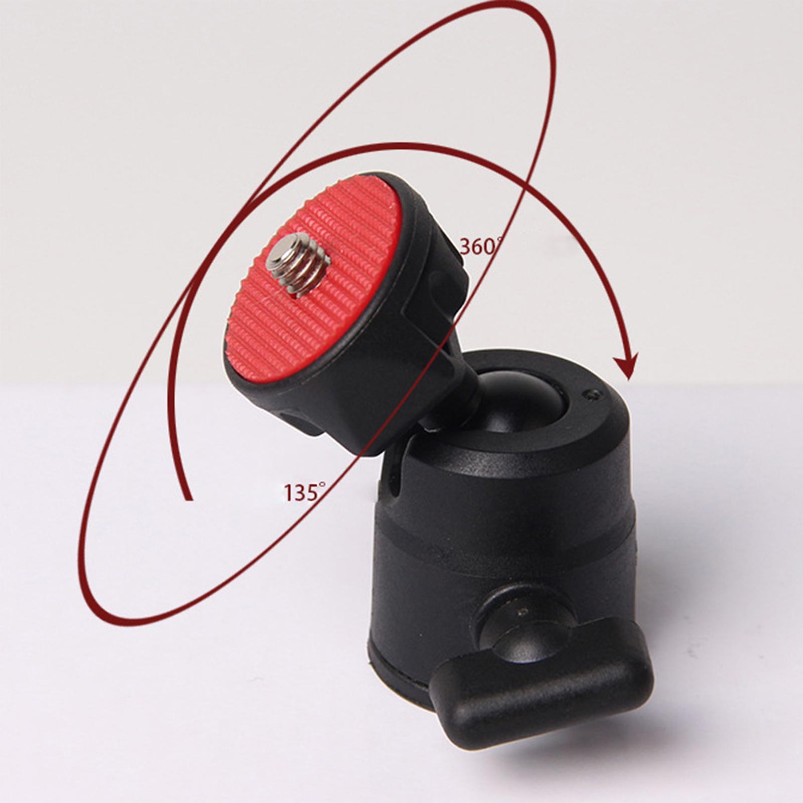 Tripod Mini Ball Head Adapter Mini Ball Head for Light Bracket Monopods DSLR