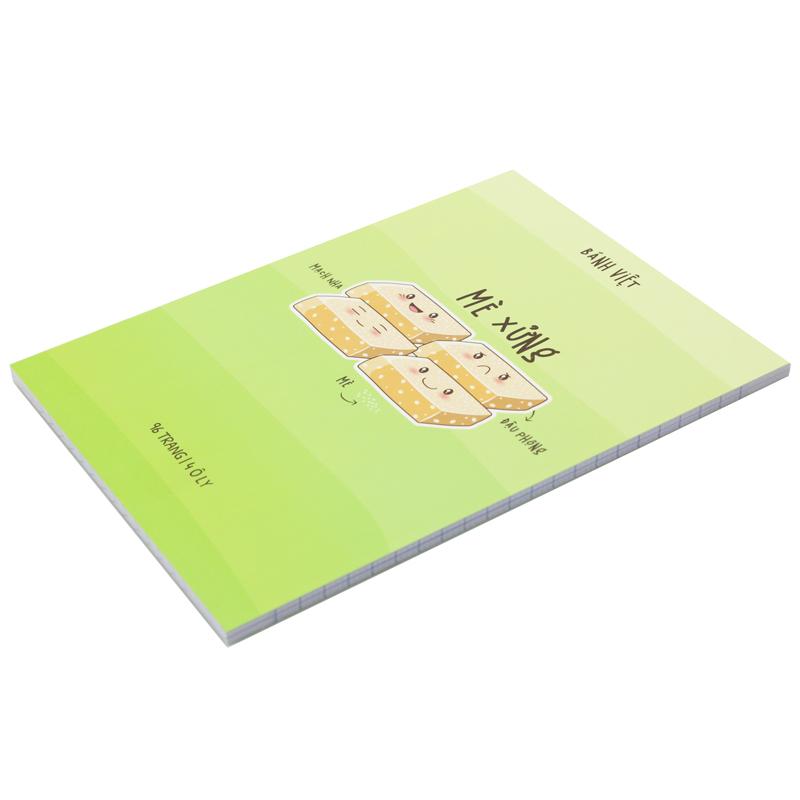 Tập Học Sinh Bánh Việt - Miền Nam - 4 Ô Ly - 96 Trang 80gsm - The Sun 05 - Mè Xửng