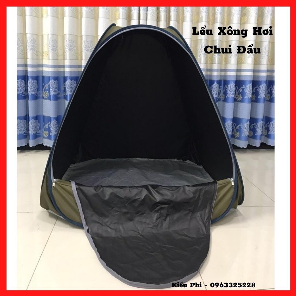 Lều xông hơi tự bung Kiều Phi - Lều xông hơi tại nhà sau sinh cao cấp Kiều phi chui đầu