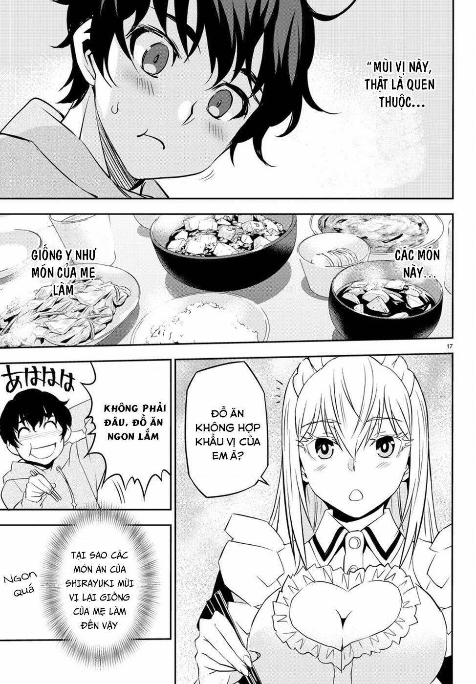 :oshikake maid shirayuki-san chapter 1 23