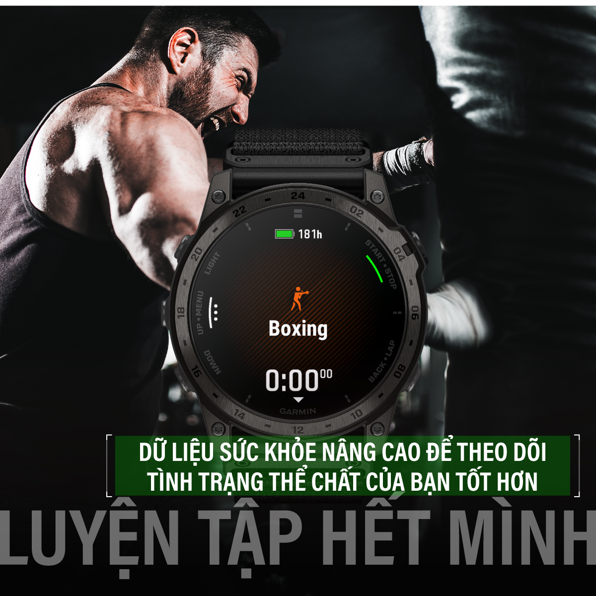 Đồng hồ thông minh Garmin tactix 7 (51 mm) AMOLED Edition - Hàng chính hãng