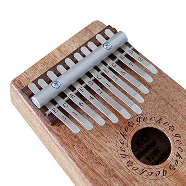 Đàn Kalimba 10 Phím Gỗ Mahogany Gecko K10M Kèm Hộp Đựng