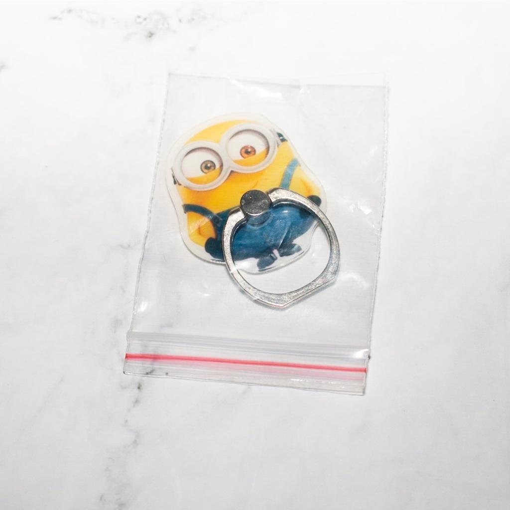 MÓC ĐỠ ĐIỆN THOẠI - RING HOLDER HÌNH MINIONS (Quà tặng kèm KitKat 2021)