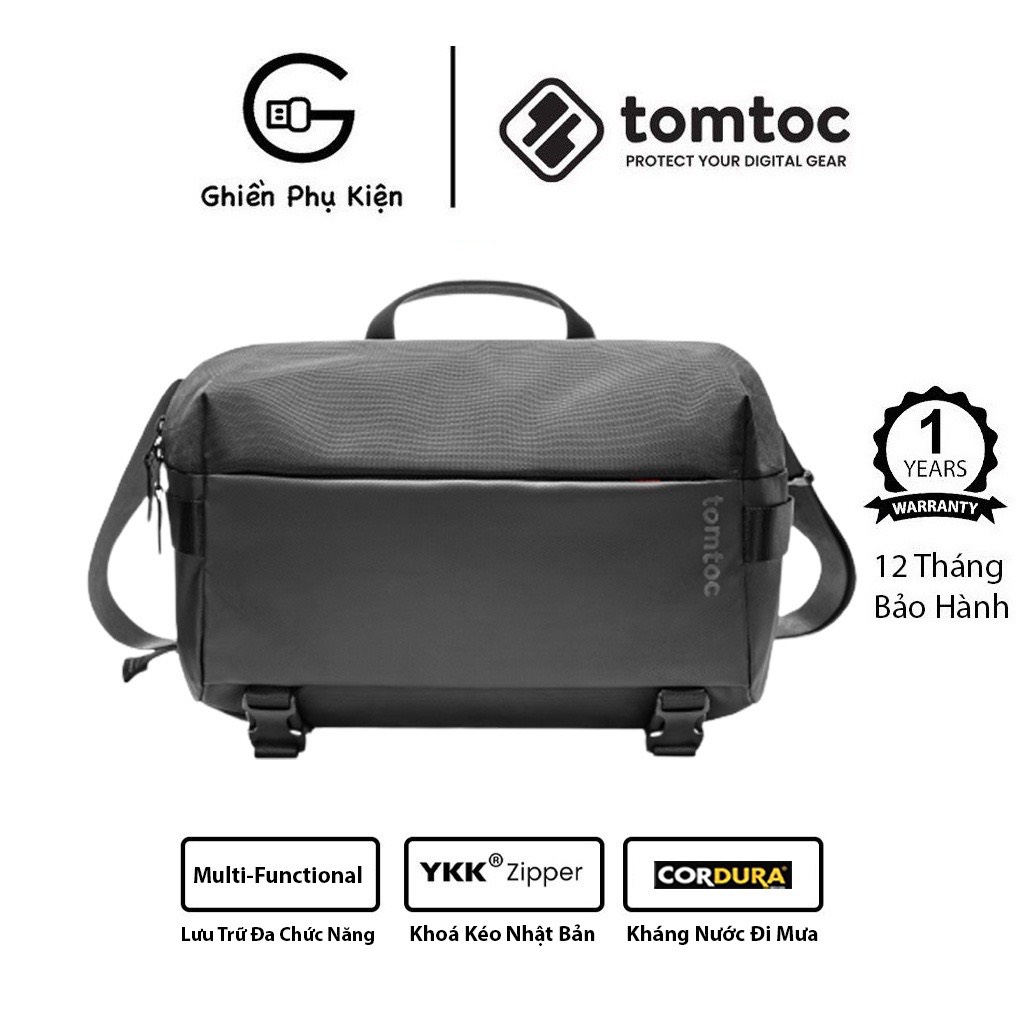 Túi Đeo Tomtoc USA Urban Codura Sling Bag Travel Và Work 13/14.2inch - Hàng Chính Hãng