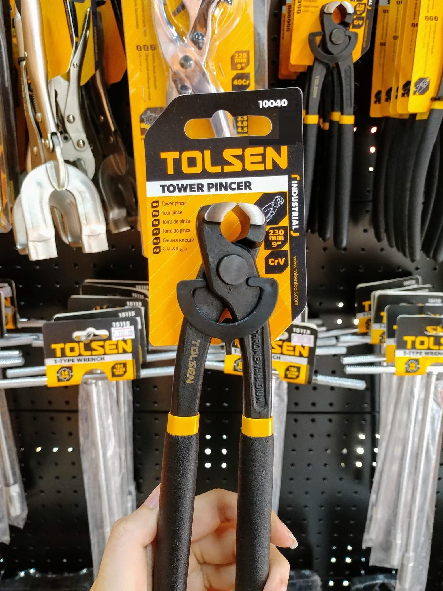 KỀM CÀNG CUA 230MM TOLSEN 10040 - HÀNG CHÍNH HÃNG