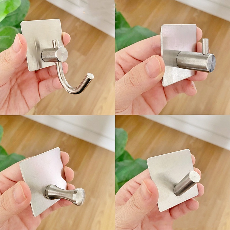 Móc Dán Tường Inox 304 Cao Cấp KOREAWIND - Keo 3M Siêu Dính - Treo Quần Áo, Khăn, Dụng Cụ Bếp, Đồ Nhà Tắm