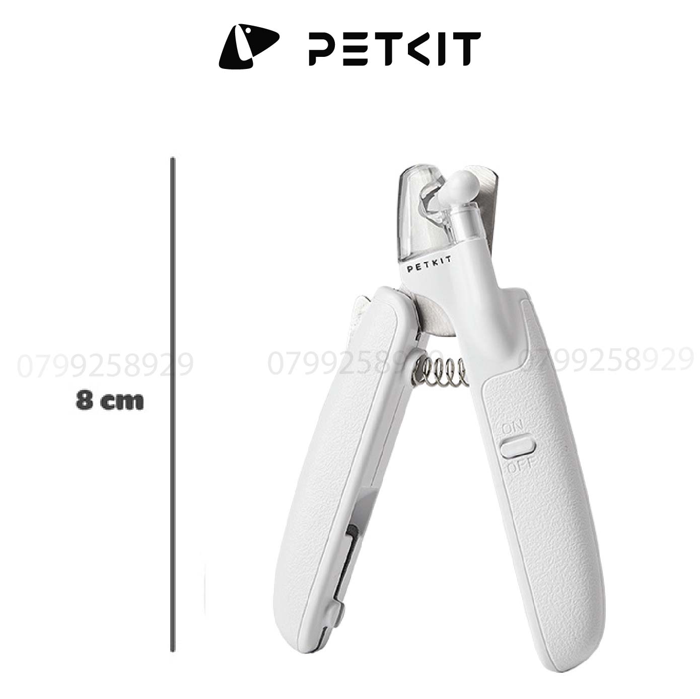 Bấm Móng Chó Mèo, Kìm Cắt Móng Thú Cưng Có Đèn LED PETKIT LED Pet Nail Clippers