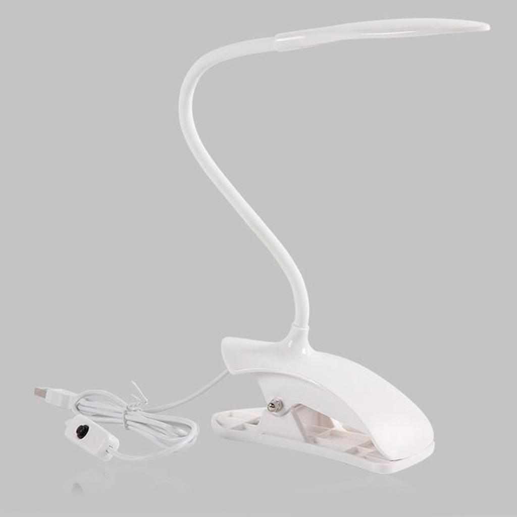 Đèn kẹp thông minh linh hoạt với cổng sạc USB và cổ đèn tùy chỉnh