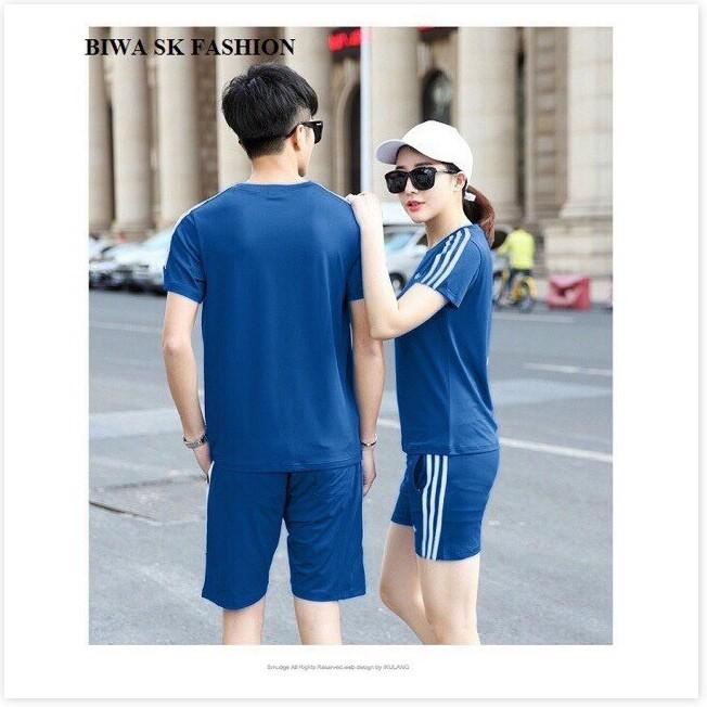 Set bộ thể thao nam nữ ngắn thoải mái vận động siêu đẹp , phong cách MẪU MỚI NHẤT HIỆN NAY