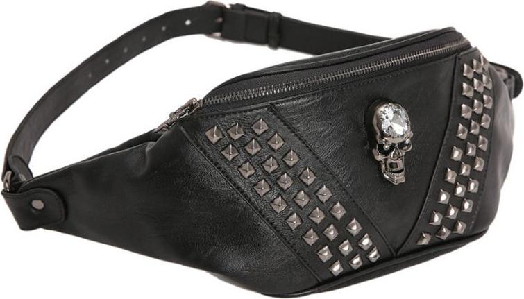 Trend Chest Bag Pu Leather Men Waist Bag