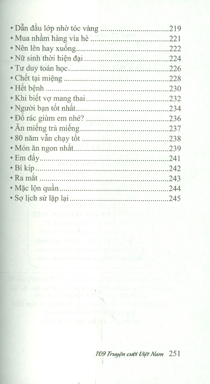 109 Truyện Cười Việt Nam