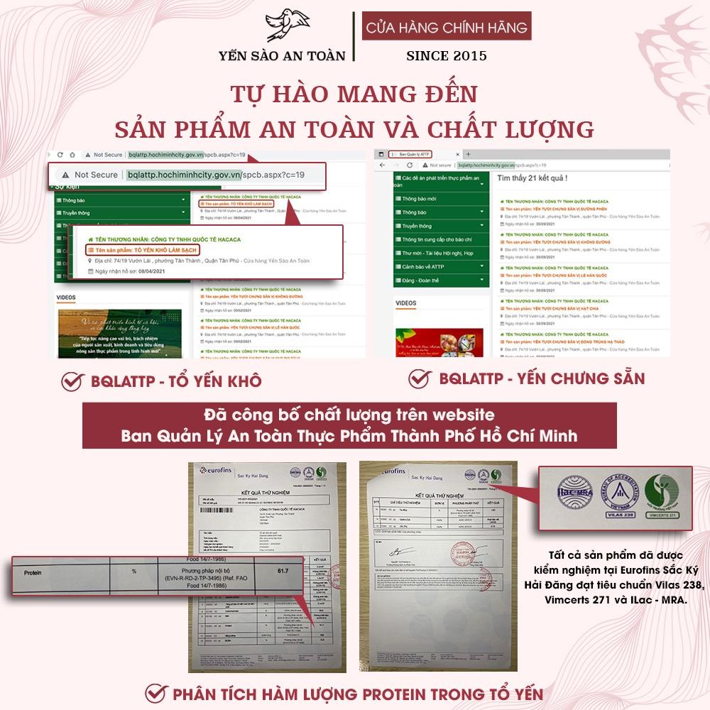 Thùng 30 hũ yến chưng sẵn 140ml GIẢM SÂU SIÊU TIẾT KIỆM cho gia đình MIX ĐẾN 9 vị ĐẬM ĐẶC YẾN TƯƠI từ Yến Sào An Toàn