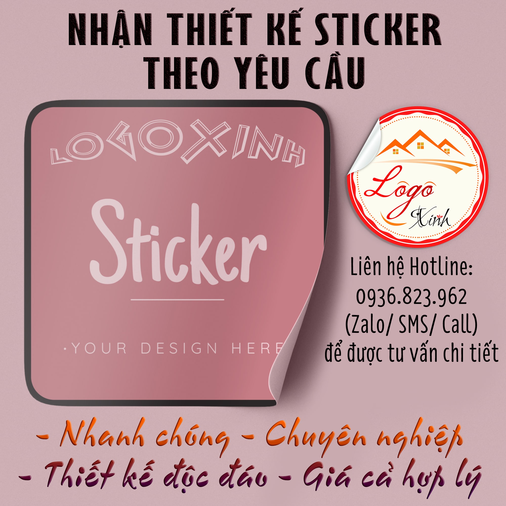 Thông điệp 9K -Logo Poster Sticker - áp phích chống dịch covid cho nhà riêng, cửa hàng, xưởng, nhà máy...