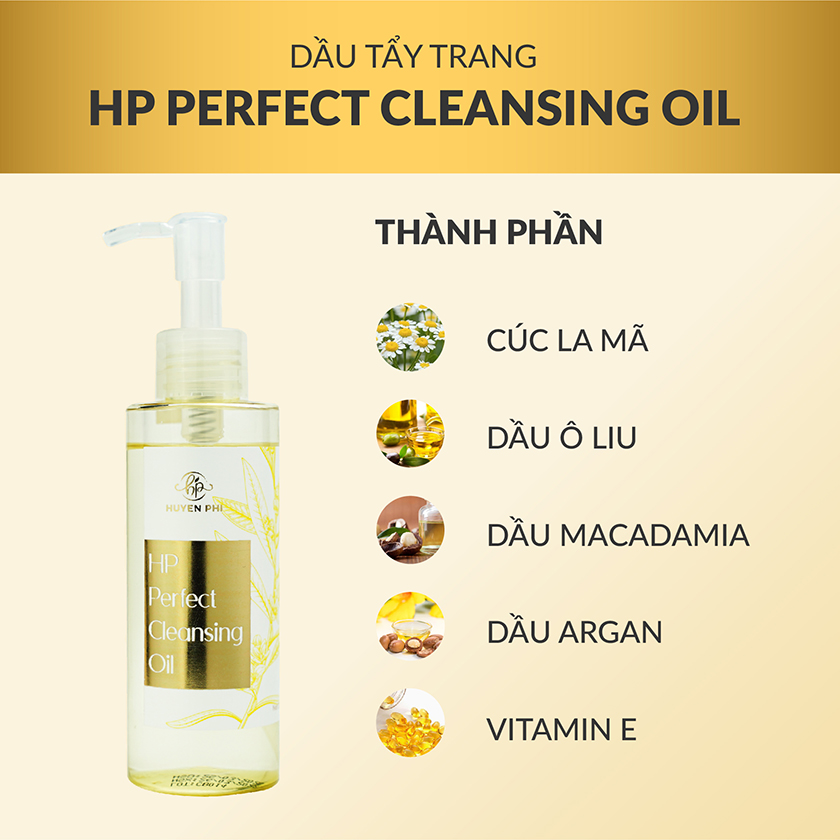 Dầu tẩy trang HP Perfect Cleasing Oil Huyền Phi 150ml