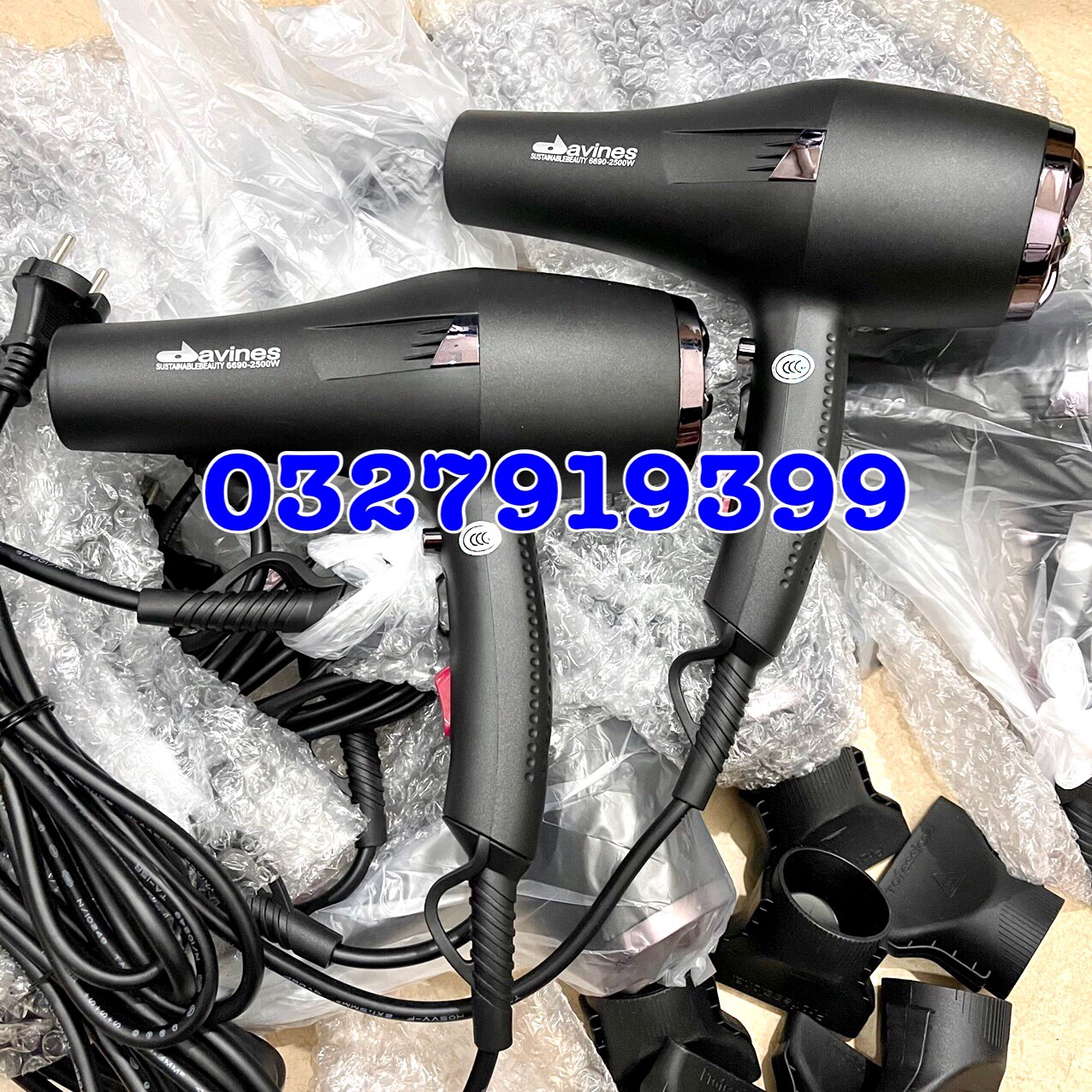 Máy sấy tóc chuẩn salon Davines 6690 2500W