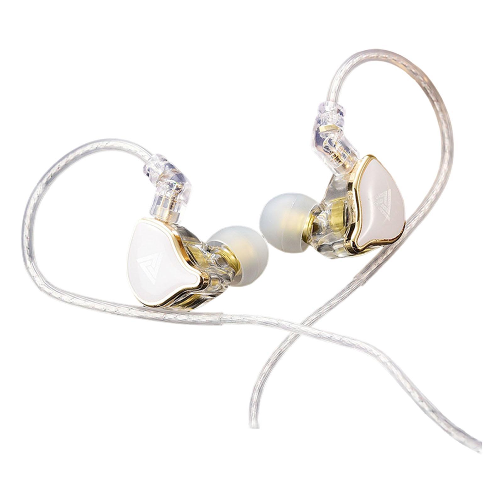 Dynamic Earphone with Mic 10mm Monitor Comfortable Headset for DJ Black