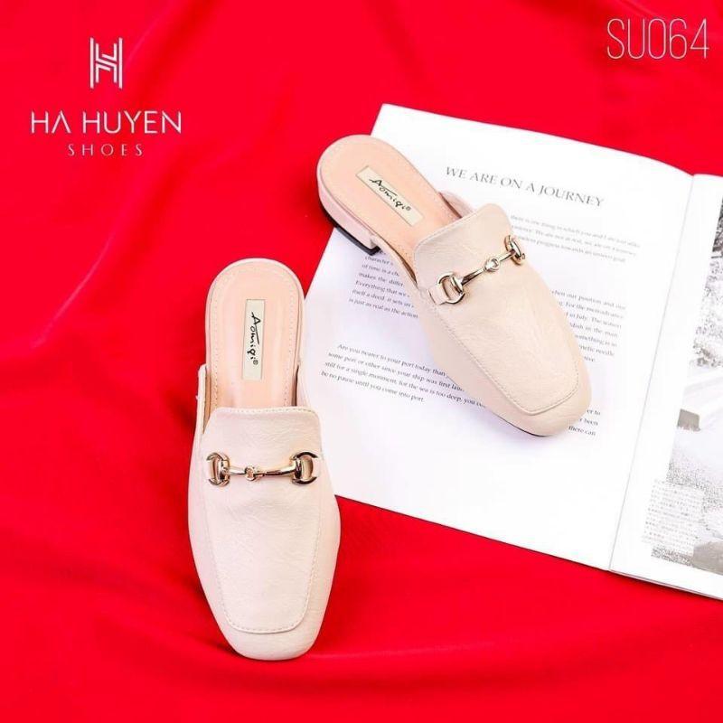 GIÀY SỤC KHUY NGANG TRƠN MẠ SÁNG - 2P