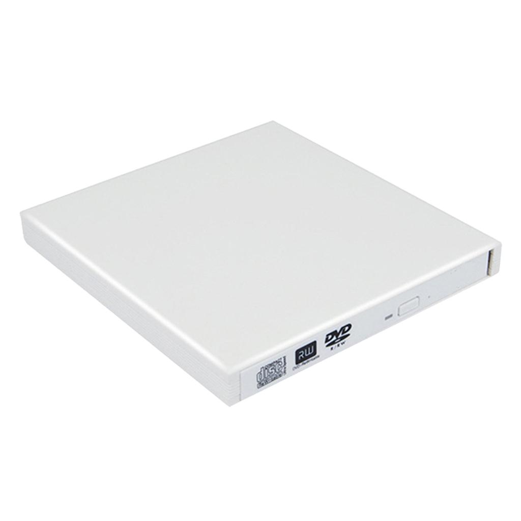 Portable External USB 2.0 DVD RW CD Burner Drive Burner Reader Player for PC